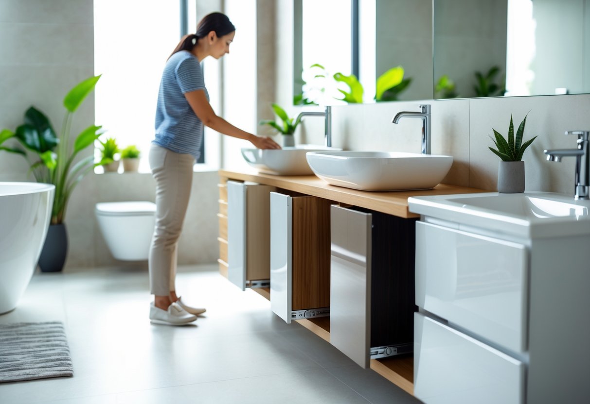 Sådan vælger du det perfekte underskab til dit nye badeværelse